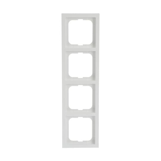 Busch-Jaeger Abdeckrahmen 4-fach studioweiß - future® linear