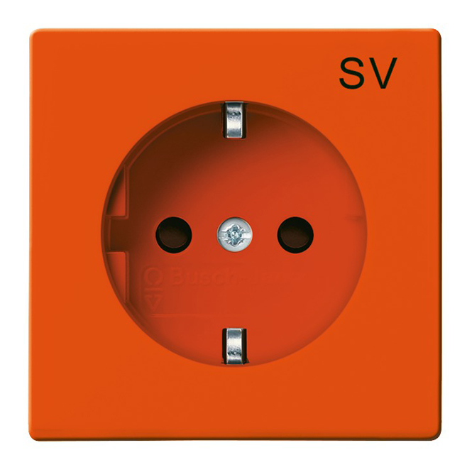 Busch-Jaeger Steckdose Reflex SI orange