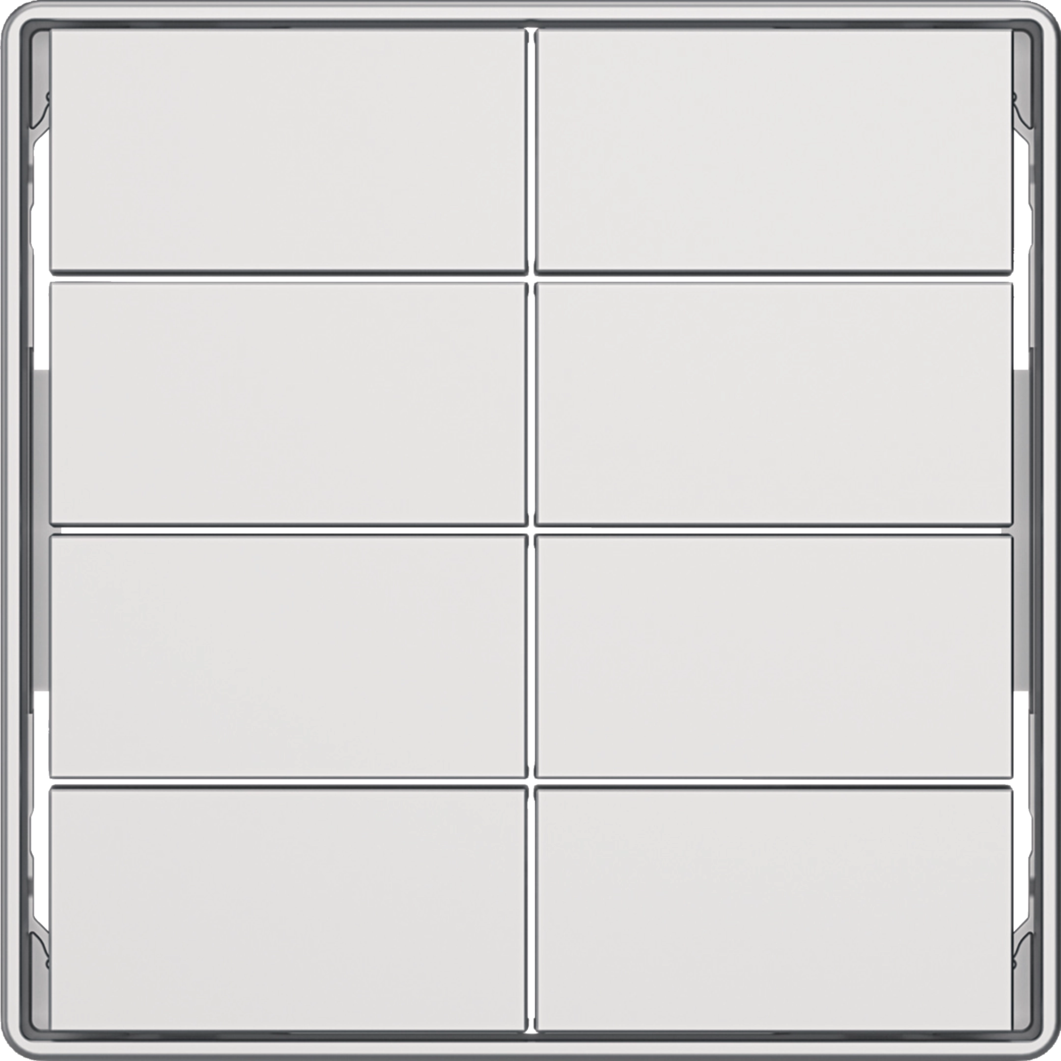 Hager Tasten f.Tast.modul, 8f, Q.x, pw mit