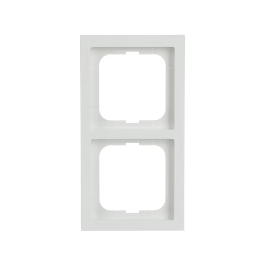 Busch-Jaeger Abdeckrahmen 2-fach studioweiß - future® linear