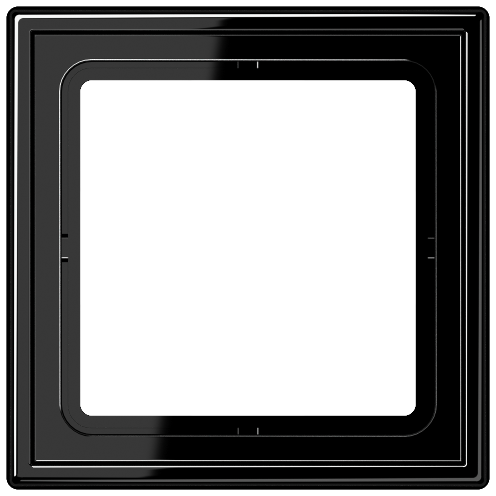 Jung Jung LS 981 SW Rahmen 1-f.schwarz