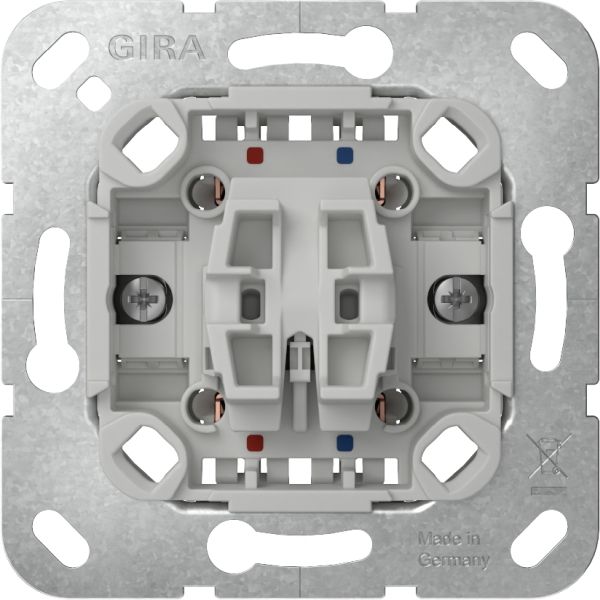Gira Schalter System 55 reinweiß glänzend