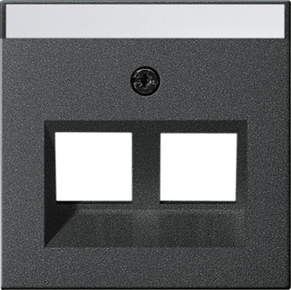 Gira Multimedia System 55 anthrazit