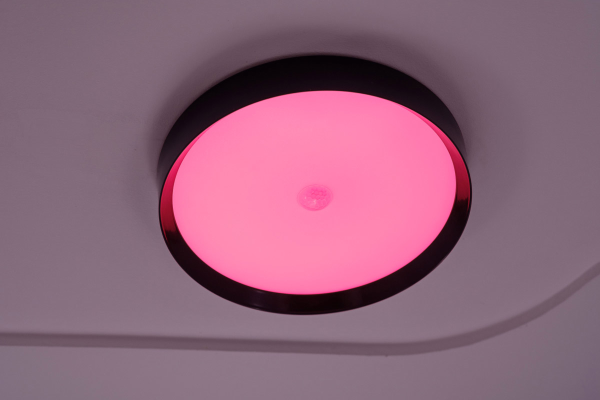 Loxone LED Ceiling Light RGBW Air Anthrazit