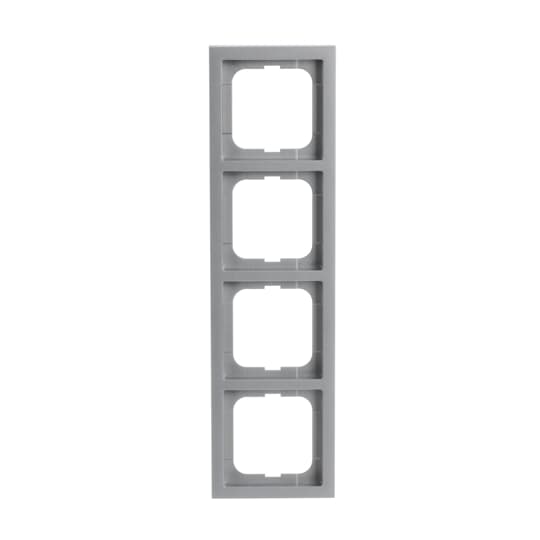 Busch-Jaeger Abdeckrahmen 4-fach alusilber - future® linear