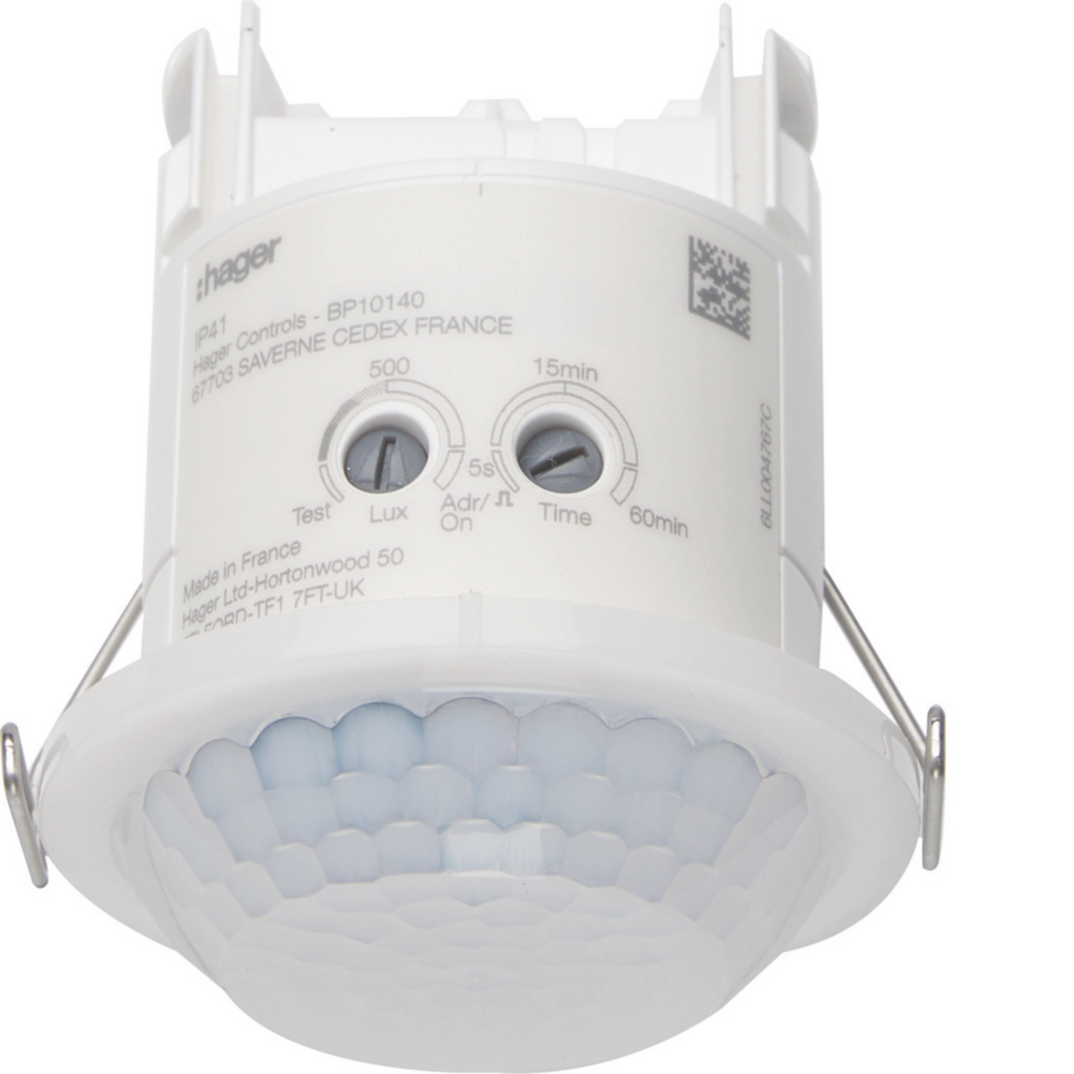 Hager Präsenzmelder KNX 360°, EB, Ø10m