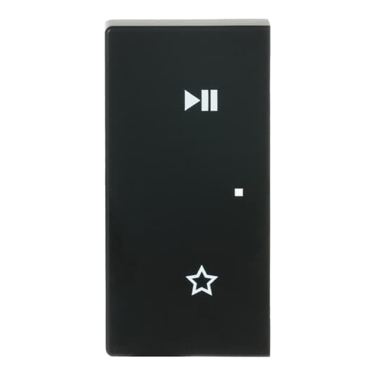 Busch-Jaeger Wippe 2-fach links, mit Symbol "Play/Pause"