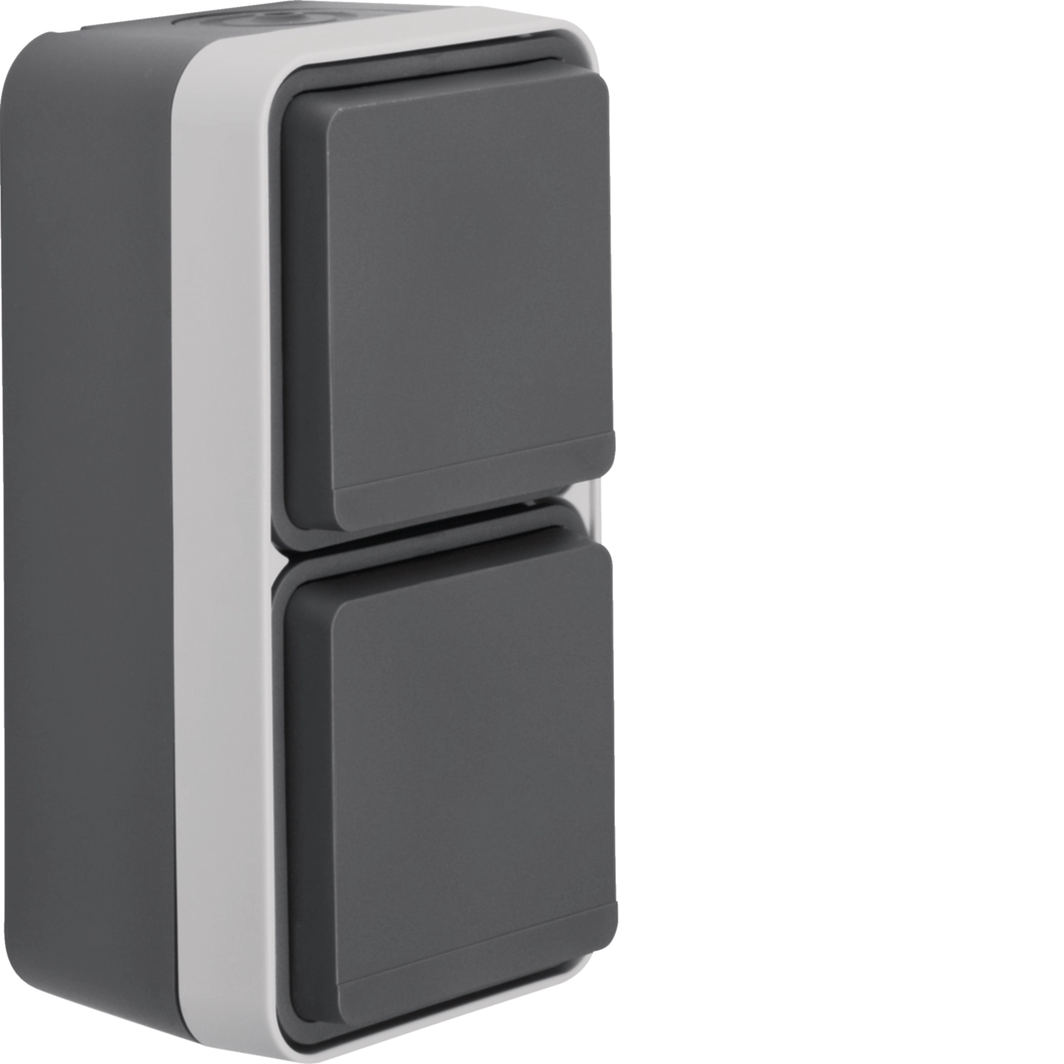 Hager Steckdose SCHUKO 2f senk eh BS KD W.1 gr