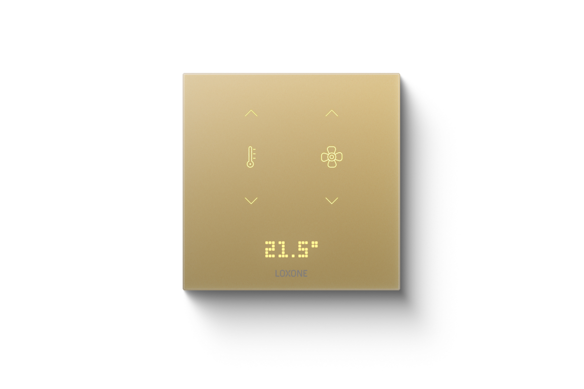 Loxone Touch Pure Flex 24V IP44 Air Gold