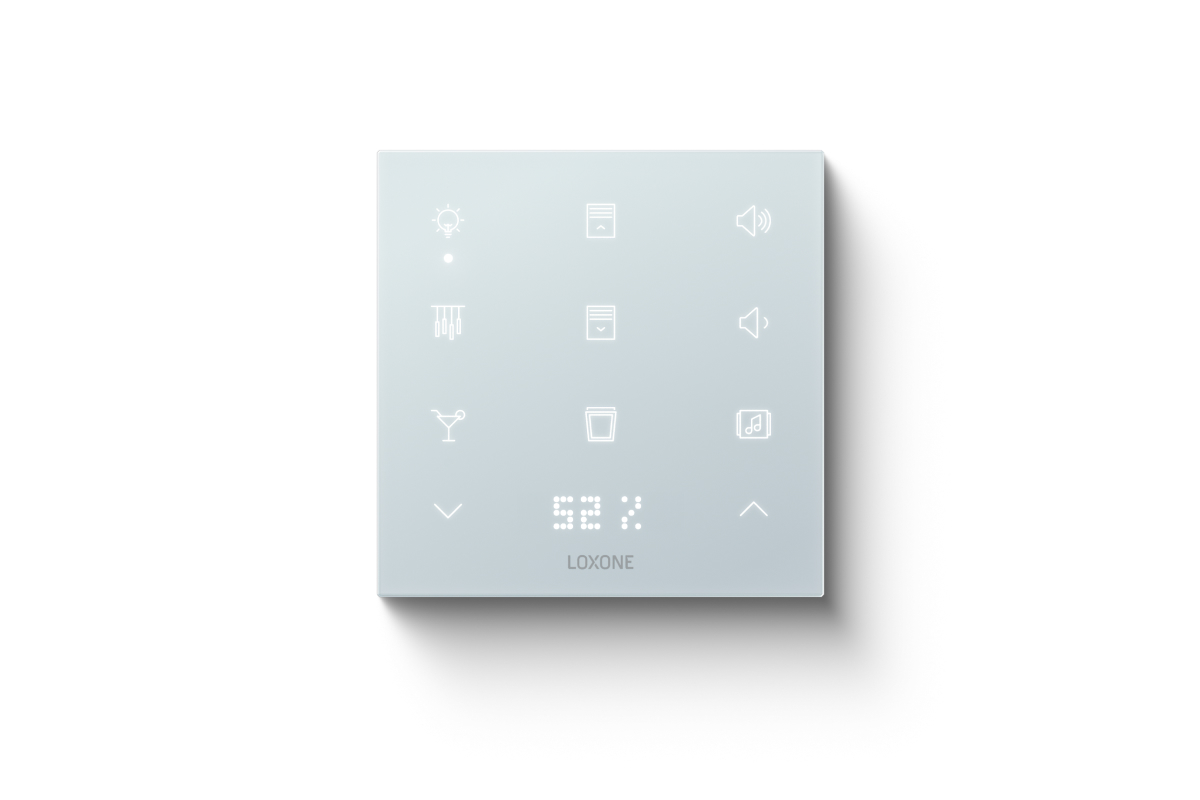 Loxone Touch Pure Flex 24V IP44 Air Signalweiß