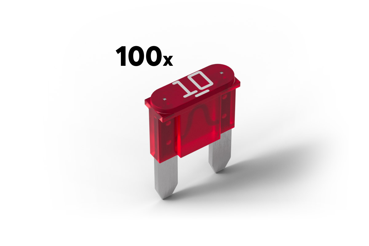 Loxone Sicherung 10A für Power Supply & Backup (100Stk.)