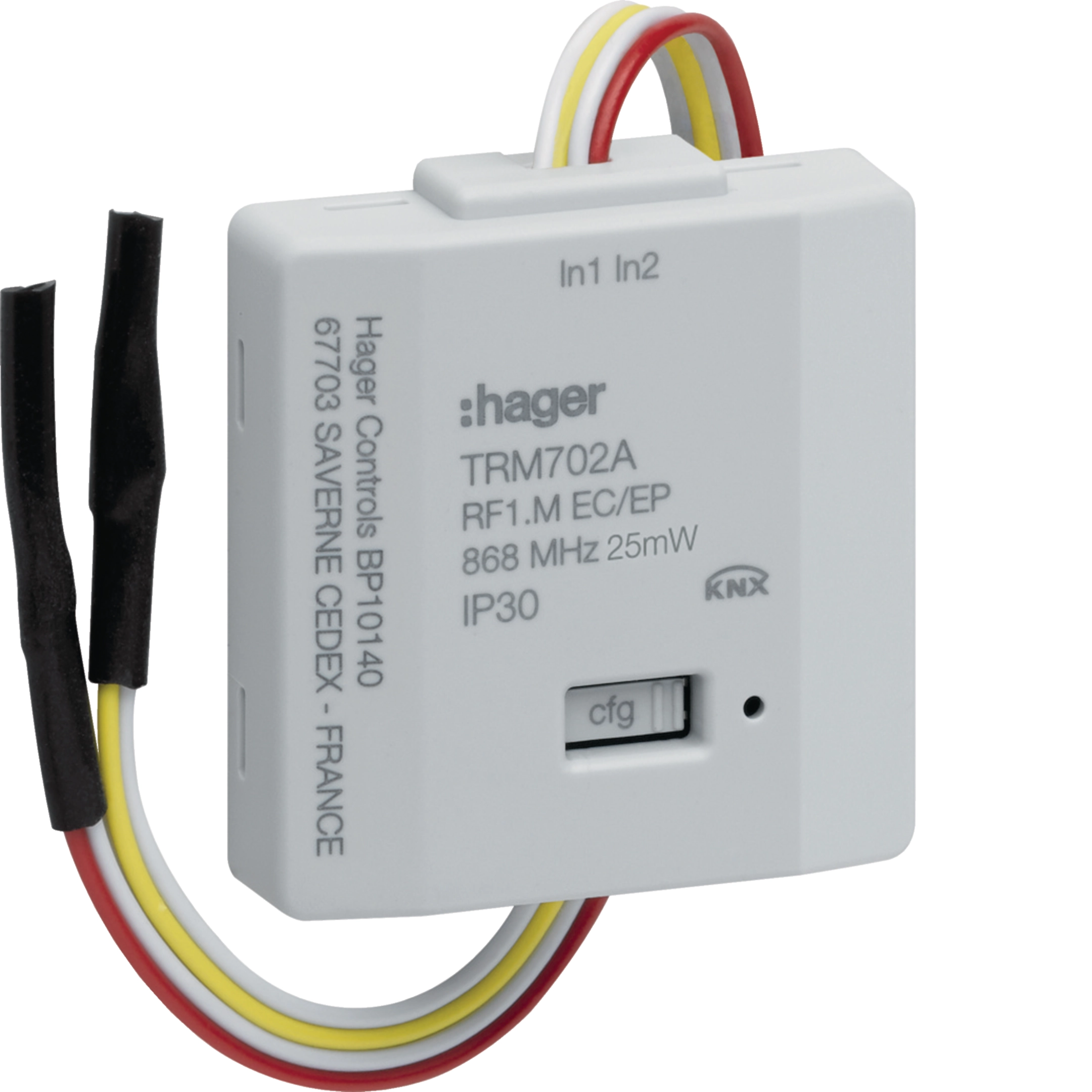 Hager Funk Unterputz Binäreingang 2-fach Batterie