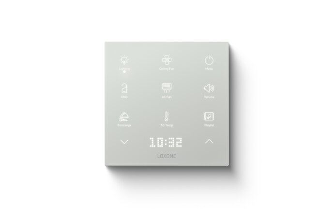 Loxone Touch Pure Flex IP44 Tree Samtweiß