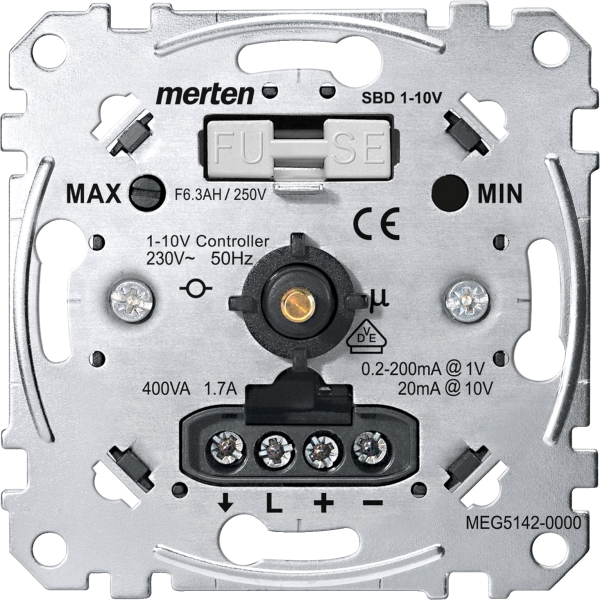 Merten Dimmer System M polarweiß