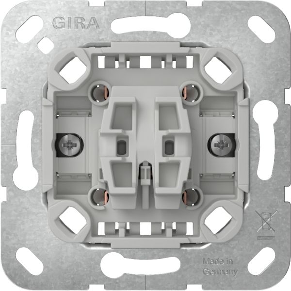 Gira Schalter System 55 reinweiß glänzend