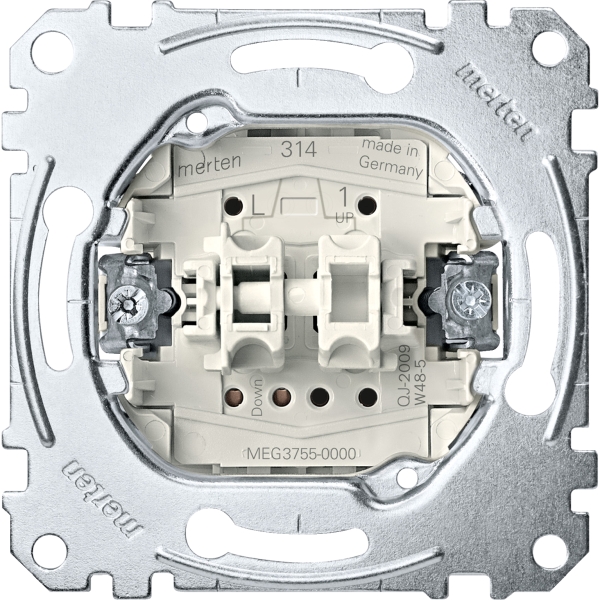 Merten Rollladentaster-Einsatz System M (farbneutral)