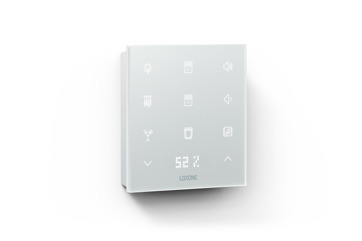Loxone Touch Pure Flex 24V IP44 Air Signalweiß