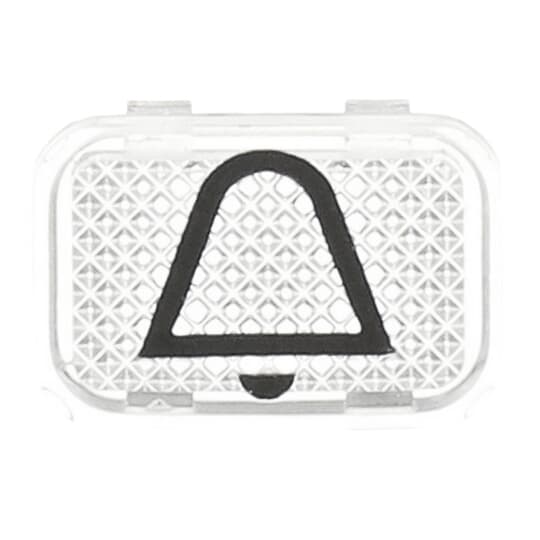 Busch-Jaeger Tastersymbol, transparent Klingel