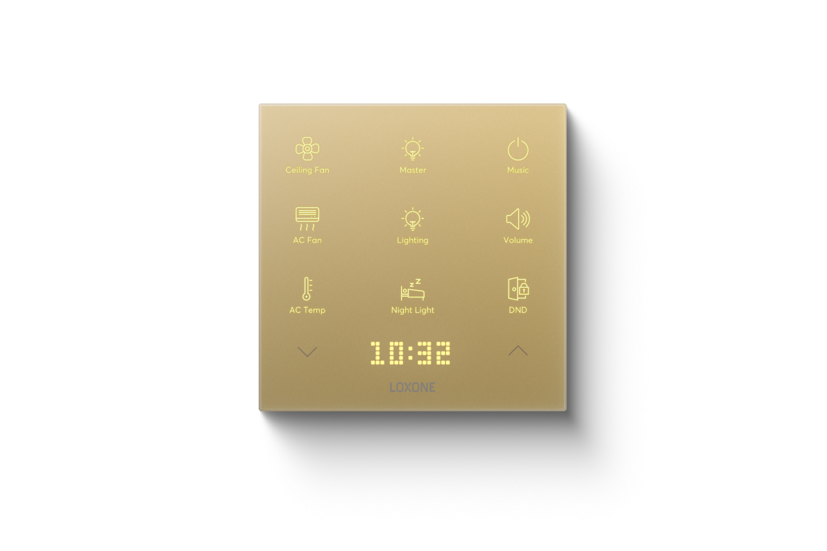 Loxone Touch Pure Flex IP44 Tree Gold