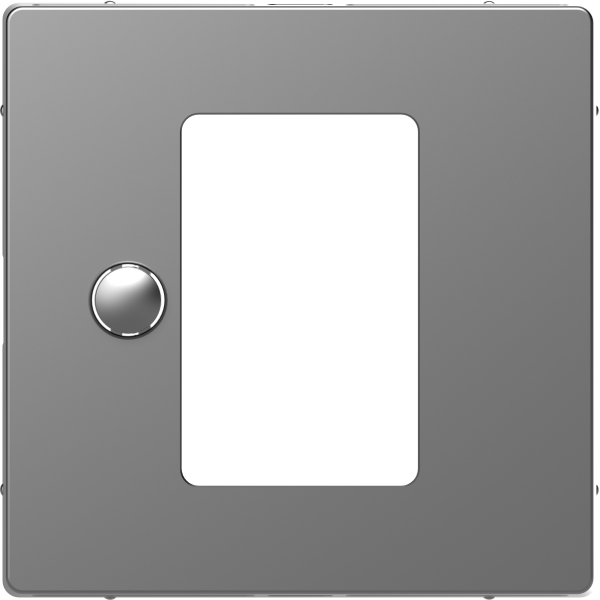 Merten Zentralstück System M edelstahl