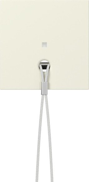 Gira Abd. Kontrollf. Zugtaster System 55 Cremeweiß