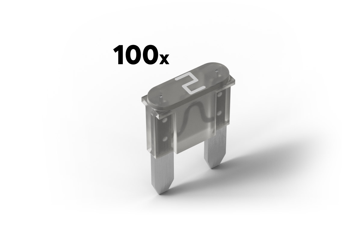 Loxone Sicherung 2A für Power Supply & Backup (100Stk.)