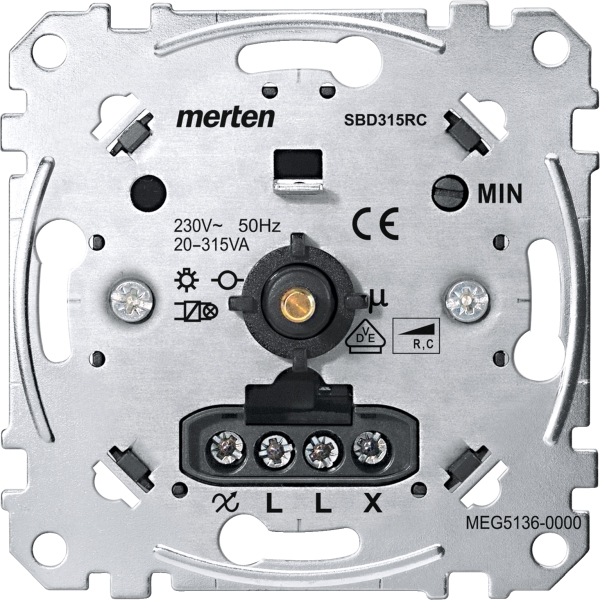 Merten Universal-Dimmer-Einsatz System M (farbneutral)