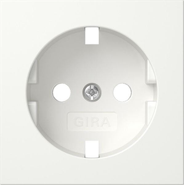 Gira Steckdose System 55 reinweiß glänzend