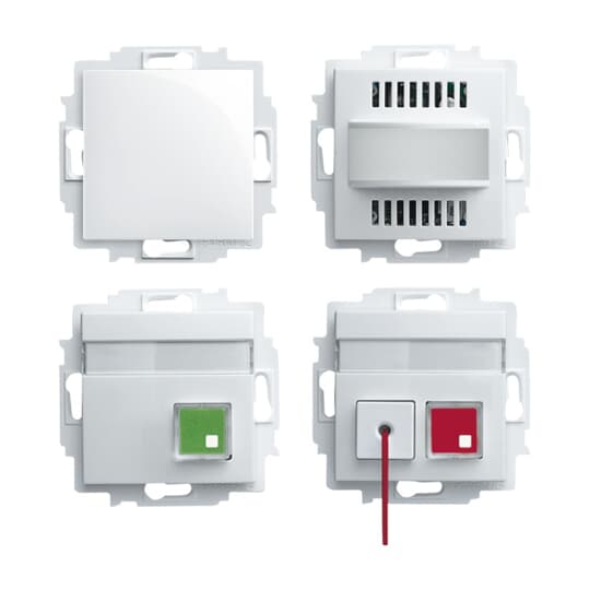 Ruf-Set für Behinderten-WC Busch-Infoline® nach DIN VDE 0834 Busch-balance® SI