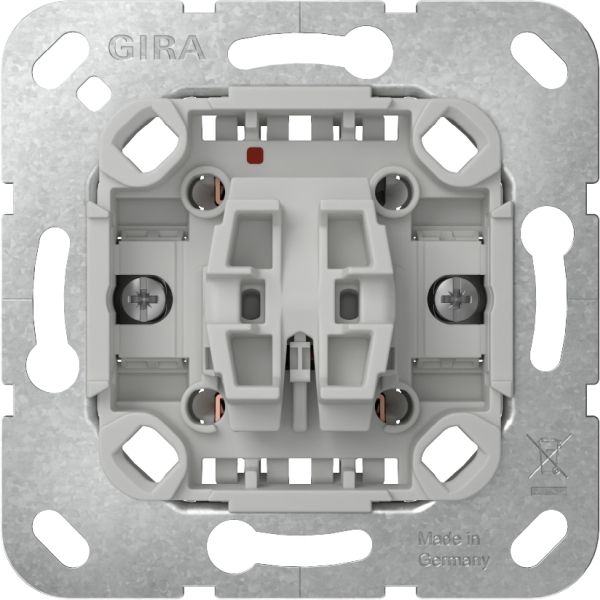 Gira Schalter System 55 reinweiß glänzend