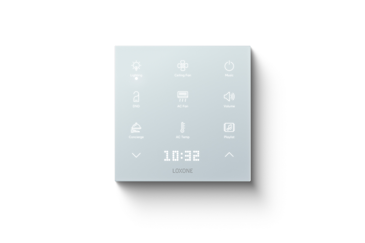 Loxone Touch Pure Flex 24V IP44 Air Signalweiß