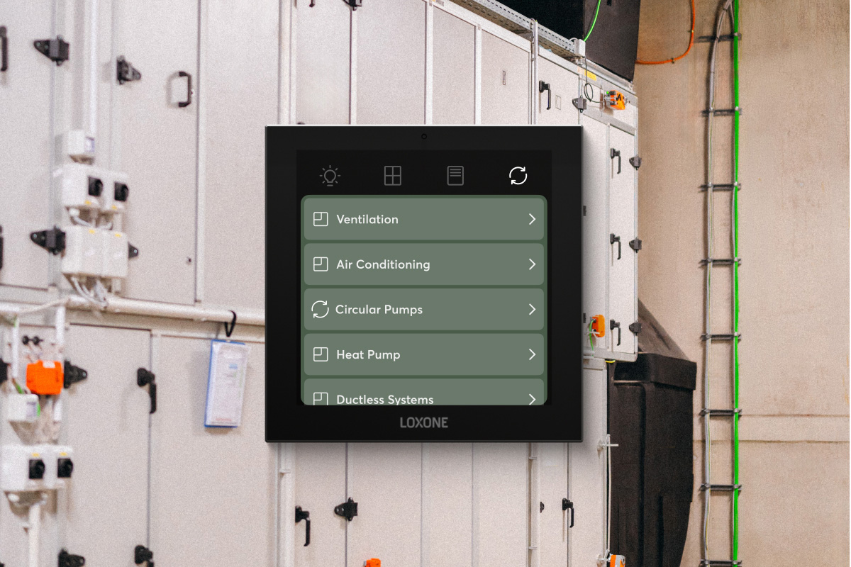 Loxone Touch Pure Display Tree