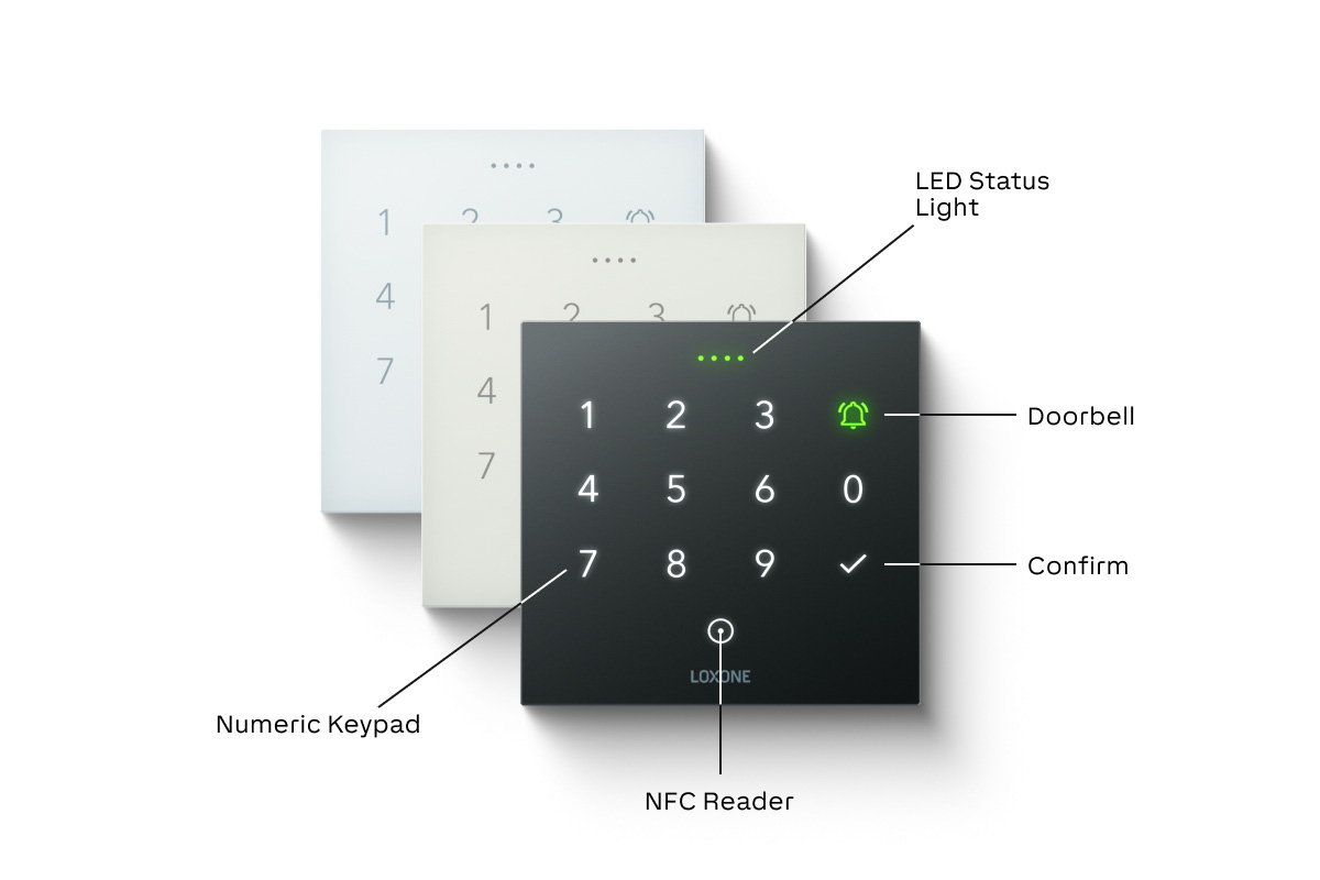 Loxone NFC Code Touch for Nano Signalweiß