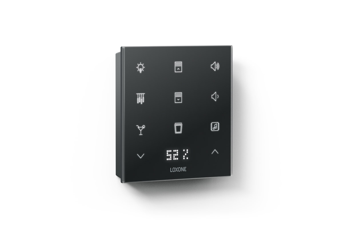 Loxone Touch Pure Flex IP44 Tree Anthrazit