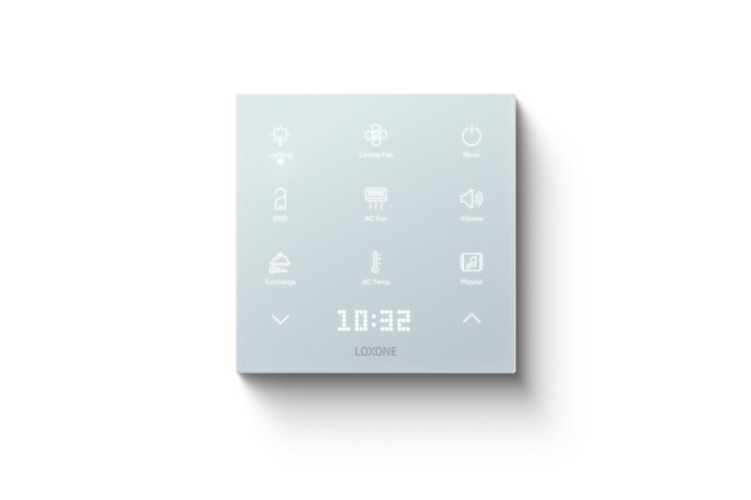 Loxone Touch Pure Flex IP44 Tree Signalweiß