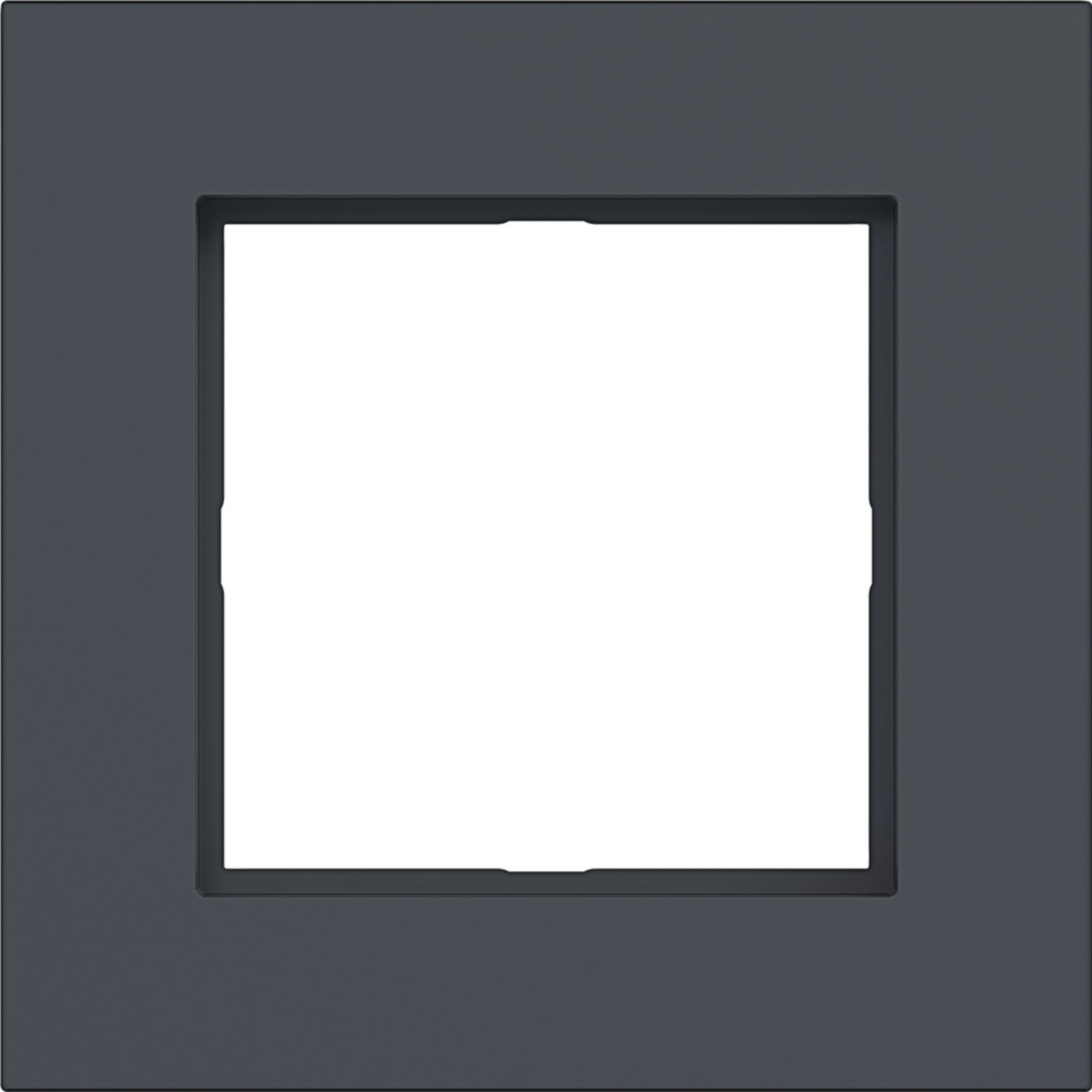 Hager A.8 LED-Rahmen 1-fach, anthrazit matt