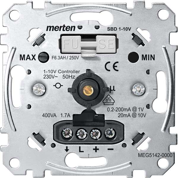 Merten Universal-Dimmer-Einsatz System M (farbneutral)