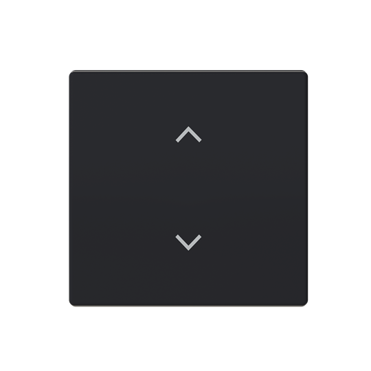 Busch-Jaeger Wippe mit Aufdruck Symbol "Jalousie" für Smart Switch 1-fach schwarz matt -