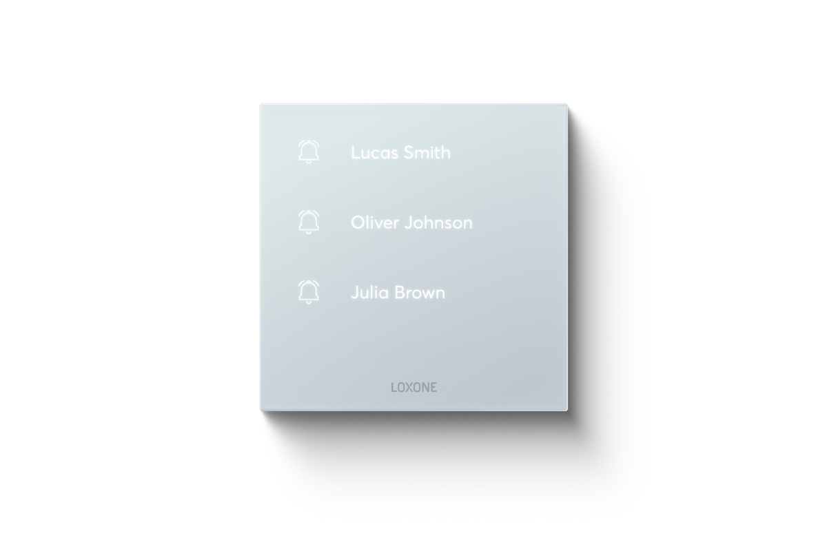 Loxone Touch Pure Flex 24V IP44 Air Signalweiß