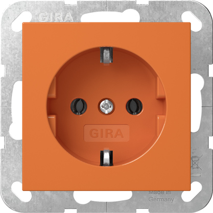 Gira SCHUKO-Steckd. System 55 Orange 4